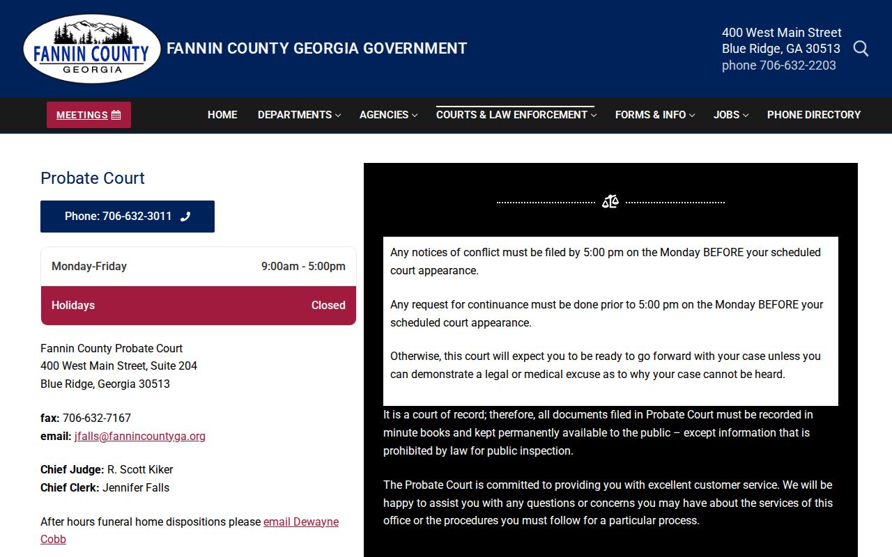 Fannin County active warrants Probate traffic court