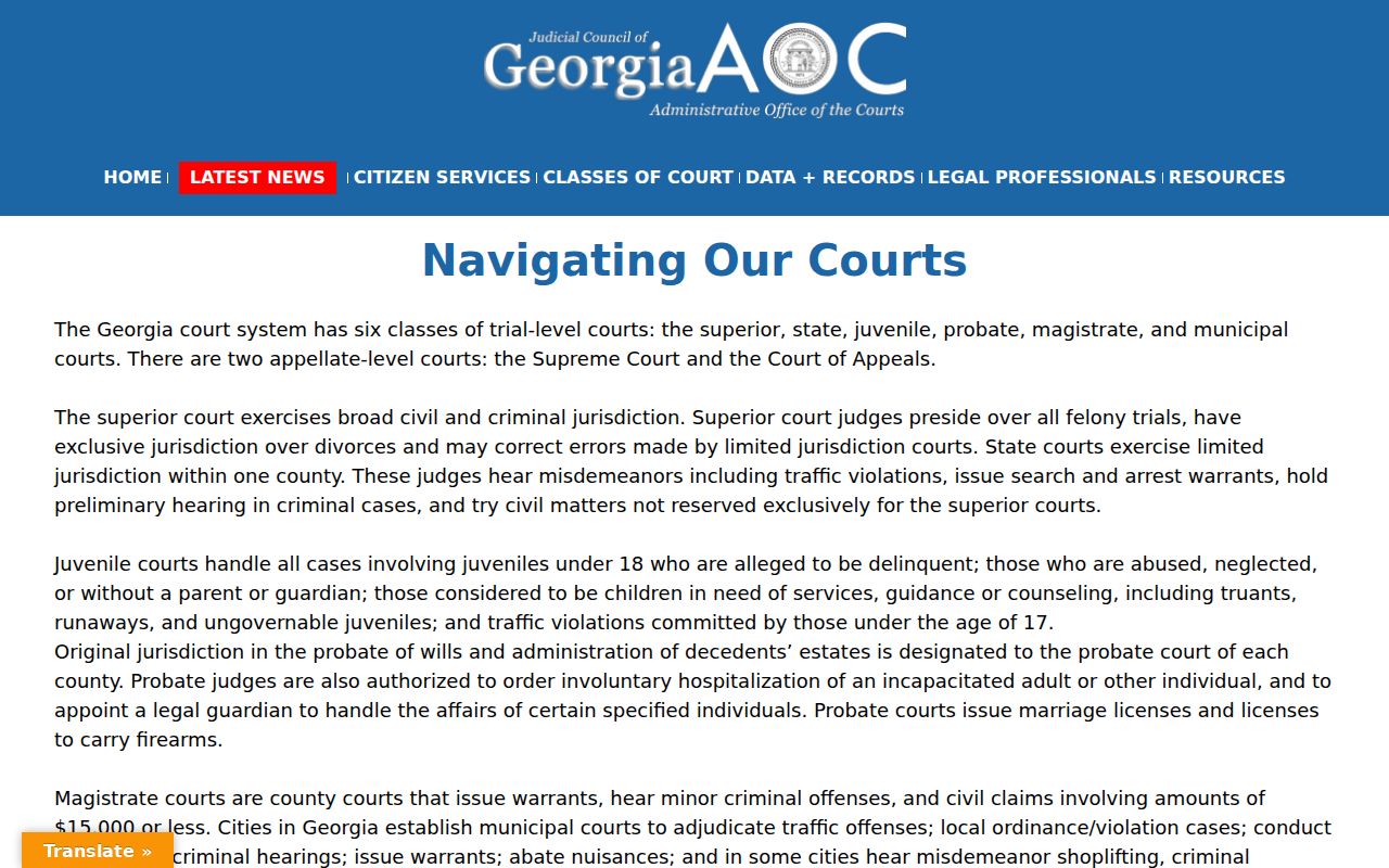 Fannin County bench warrant court classes