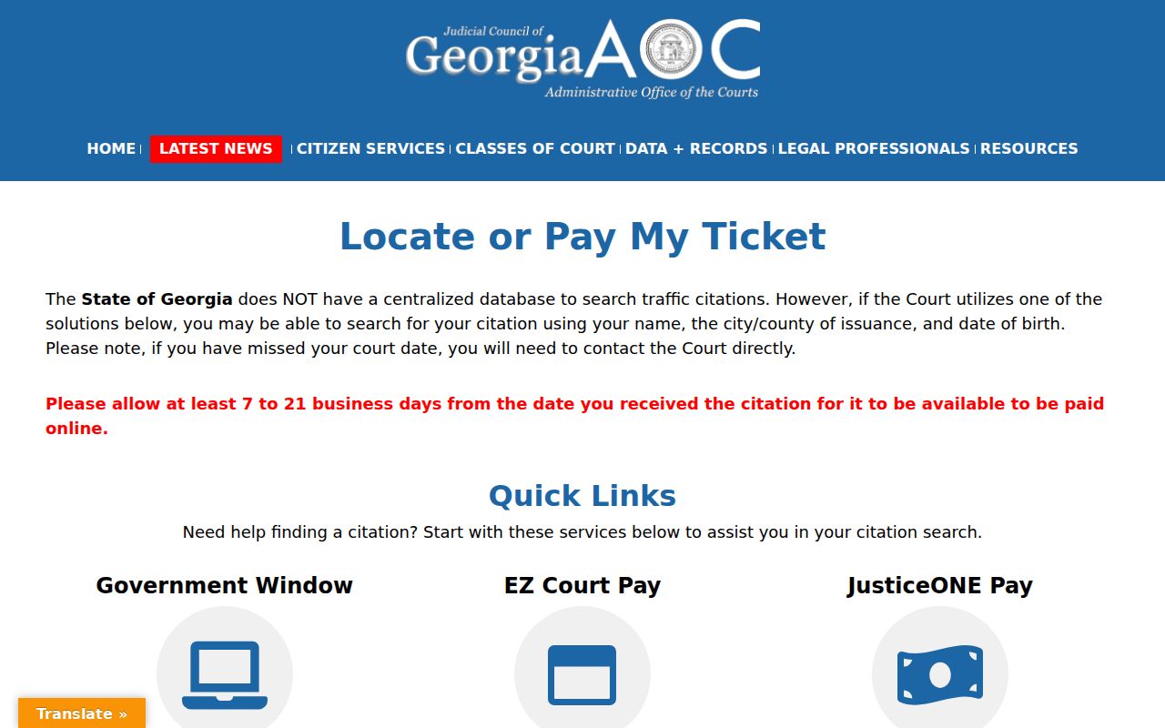 Fannin County bench warrant centralized search gap
