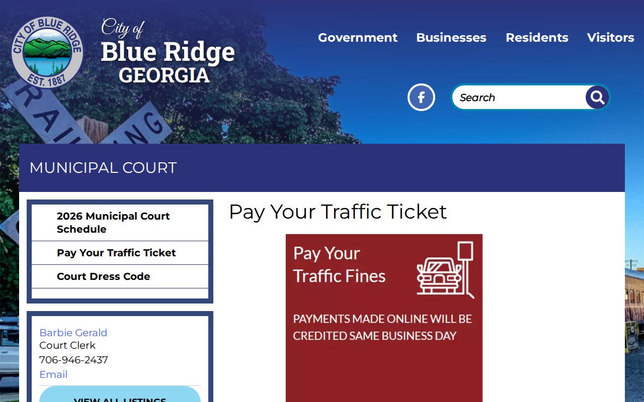 Fannin County arrest warrant city payment route